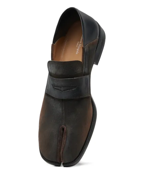 Maison Margiela Tabi City leather loafers