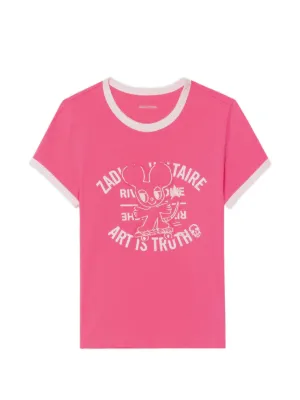 Zadig&Voltaire Woos Ringer graphic T-shirt