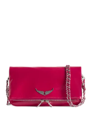 Zadig&Voltaire Rock retro patent clutch