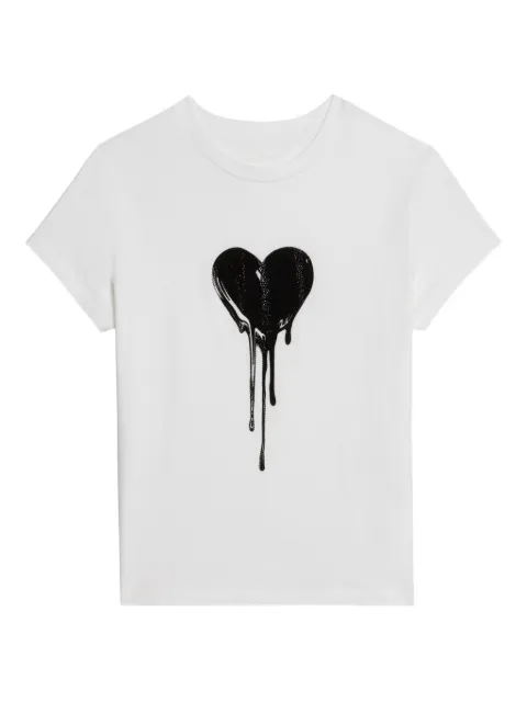 Zadig&Voltaire walk embellished T-shirt