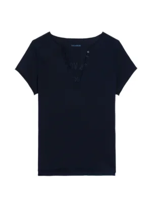 Zadig&Voltaire henley T-shirt