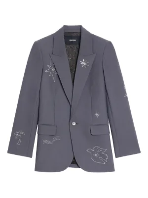 Zadig&Voltaire vival embellished blazer