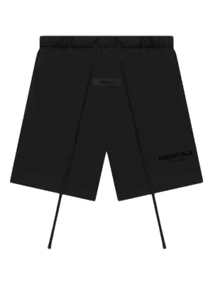 FEAR OF GOD ESSENTIALS logo track shorts