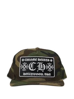 Chrome Hearts hollywood trucker hat