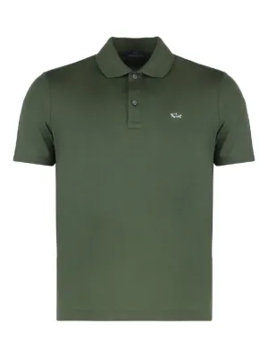 Paul & Shark piqué short-sleeve polo shirt