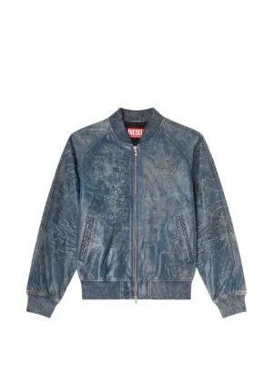 Diesel L-Cobb leather bomber jacket