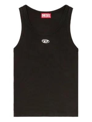 Diesel Oval D-logo tank top