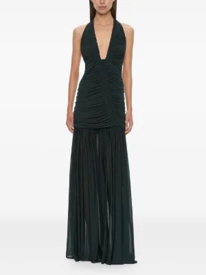 Christopher Esber Orion ruched gown