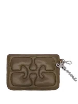 GANNI quilted Re-Tech pouch