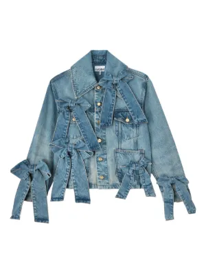 GANNI light rigid denim jacket