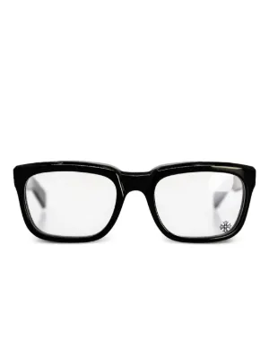 Chrome Hearts rectangle-frame glasses