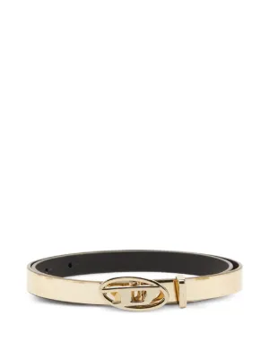 Diesel logo-buckle belt