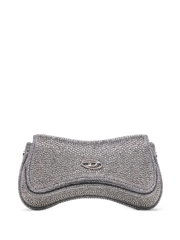 Diesel Play-small crossbody bag with crystal