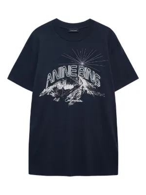 ANINE BING The walker crew-neck T-shirt