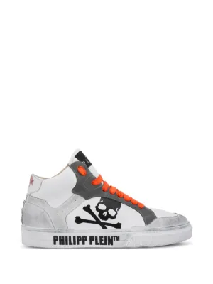 Philipp Plein Retrokickz skull-motif sneakers  