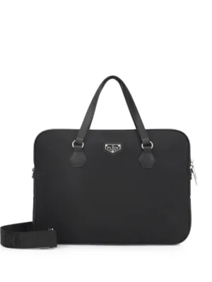 Philipp Plein logo-plaque laptop bag