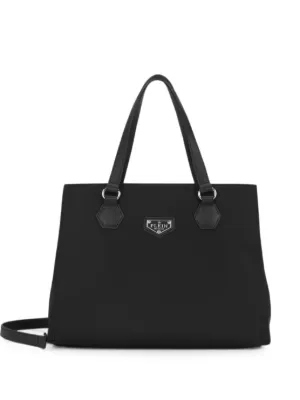 Philipp Plein logo-plaque tote bag