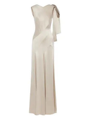 Maison Margiela bow-detail gown
