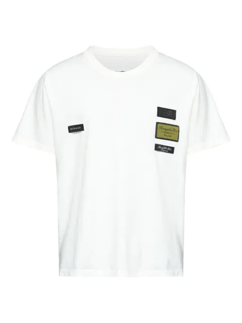 MM6 Maison Margiela label patch T-shirt