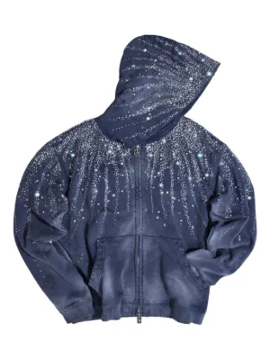 BIRTH OF ROYAL CHILD Steller Diamond crystal-embellished hoodie
