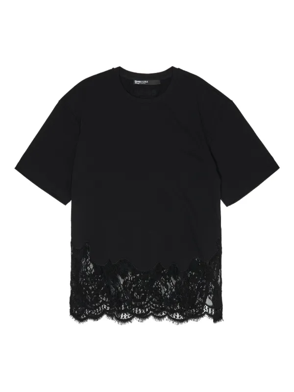 BIMBA Y LOLA  lace trim top