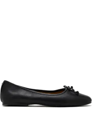 Sam Edelman bow -detail leather ballet flats