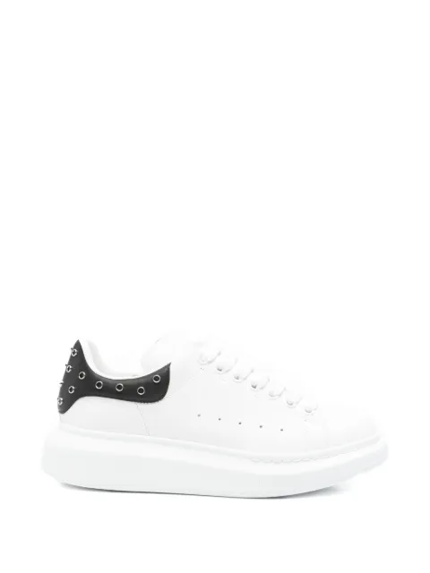 Alexander McQueen Oversized eyelet-details lace-up sneakers