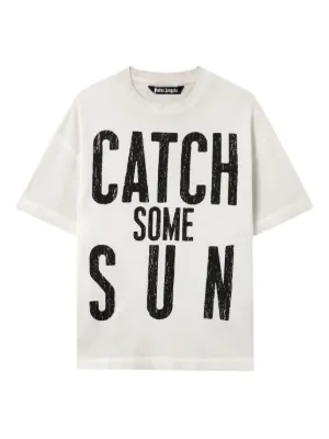 Palm Angels slogan-print T-shirt