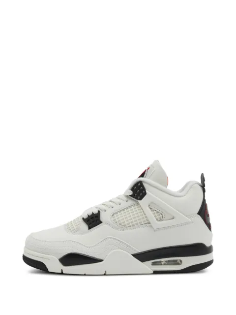Jordan x  Flight Club Air 4 grid-design sneakers