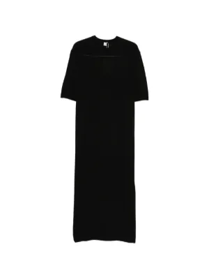 TOTEME merino knit T-shirt dress petite