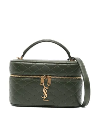 Saint Laurent Gaby quilted logo mini bag