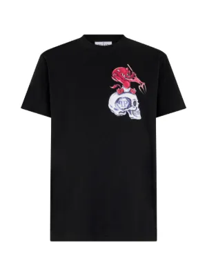 Philipp Plein round neck T-shirt Baby Devil small