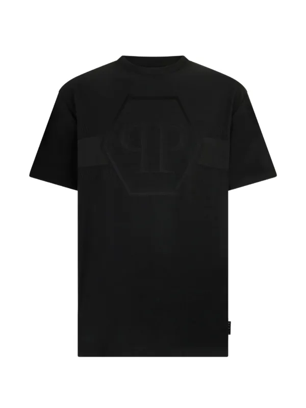 Philipp Plein hexagon round-neck T-shirt