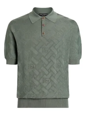 Dolce & Gabbana button-fastening polo shirt