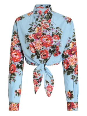 Dolce & Gabbana floral tie top