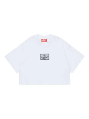 Diesel Kids Tylace cotton T-shirt