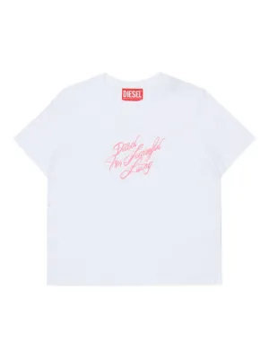 Diesel Kids Tripit crew-neck T-shirt