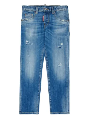 DSQUARED2 KIDS Stanislav distressed jeans
