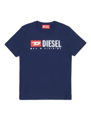Diesel Kids Tadjustk14 logo-print T-shirt