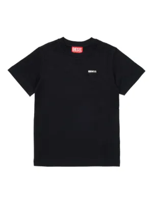 Diesel Kids logo-detail cotton T-shirt