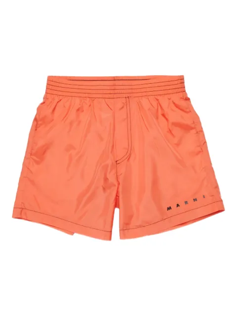 Marni Kids seam-pocket swim shorts