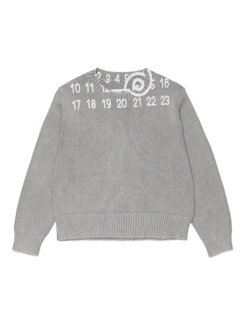 MM6 Maison Margiela Kids number-print sweater