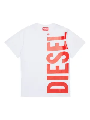 Diesel Kids logo-print cotton T-shirt
