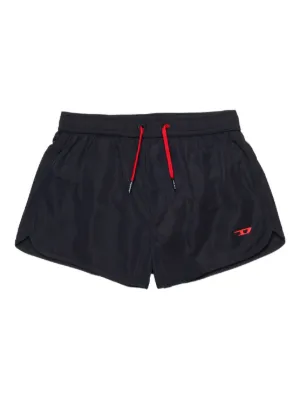 Diesel Kids drawstring miard swim shorts