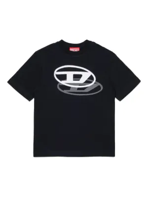 Diesel Kids printed logo t-shirt