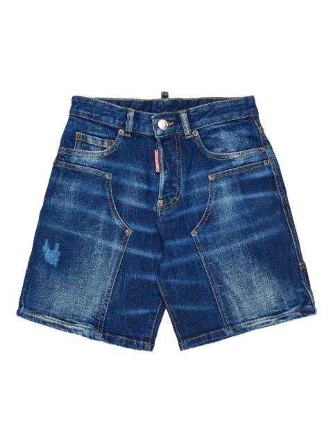 DSQUARED2 KIDS five-pockets denim shorts