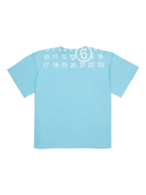 MM6 Maison Margiela Kids logo-print T-shirt