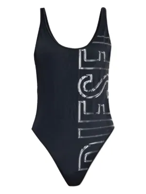 Diesel Pamela-D-Core logo swimsuit