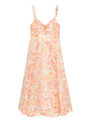 ZIMMERMANN Rebellion floral midi dress