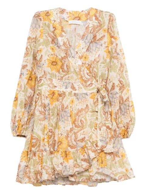 ZIMMERMANN Daylight frill mini dress